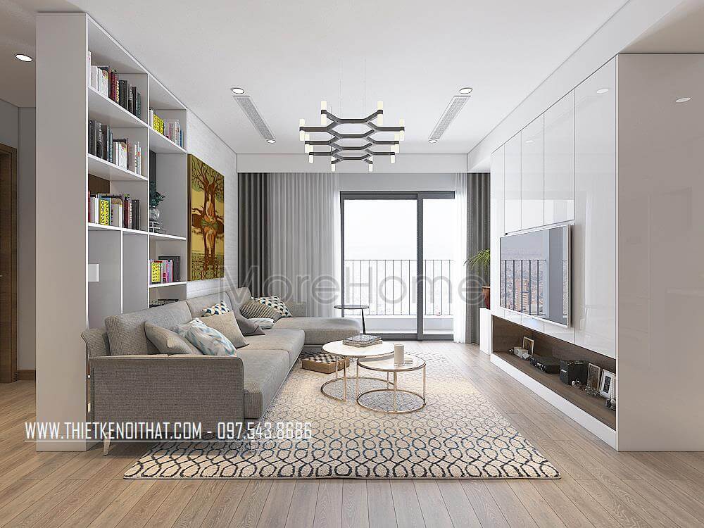 Thiết kế nội thất hiện đại chung cư Park Hill Thiết kế nội thất hiện đại chung cư Park Hill